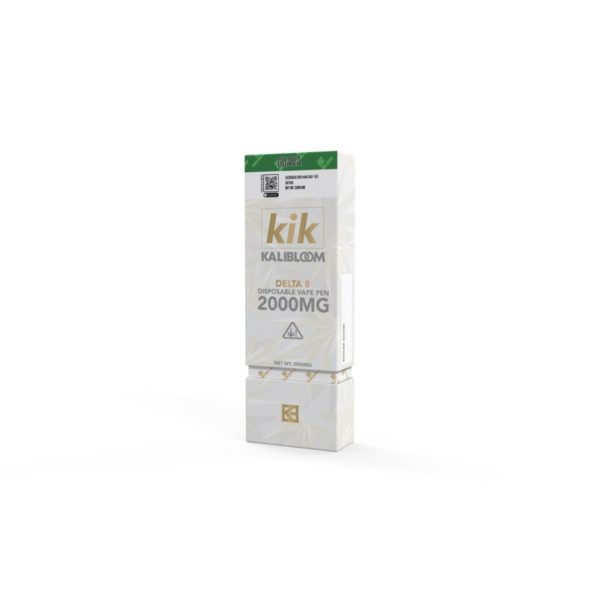 Kik 2G Delta-8 Disposable Vape. Flavor: Guava