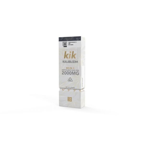 Kik 2G Delta-8 Disposable Vape. Flavor: NYC Diesel