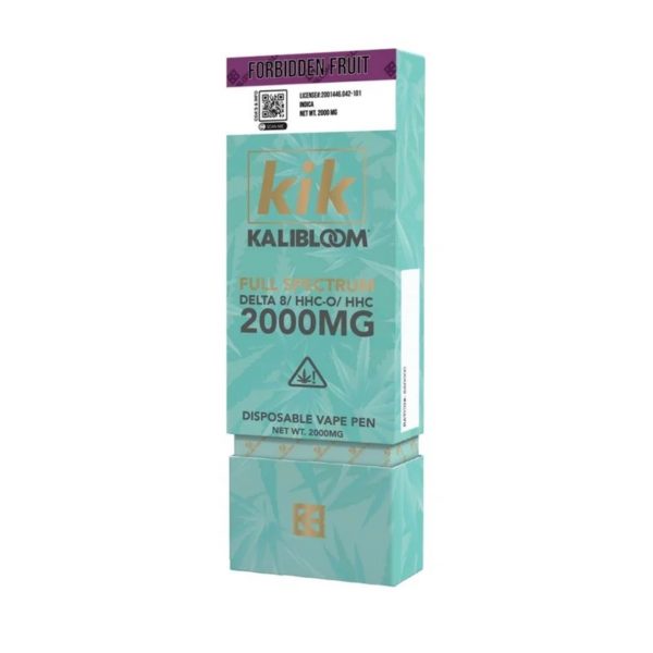 KIK 2G Full Spectrum Disposable. Flavor: Forbidden Fruit
