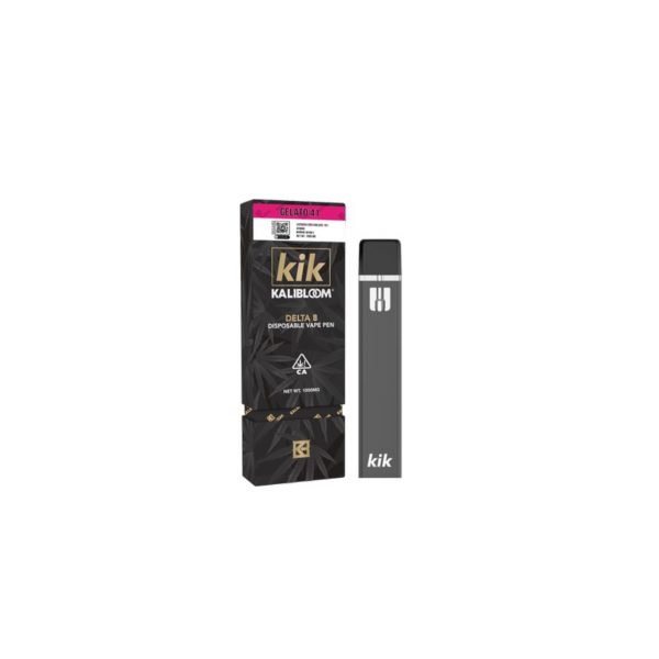 Kik Delta 8 Disposable Vape 1gm. Flavor: Gelato 41
