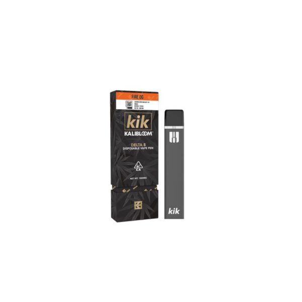 Kik Delta 8 Disposable Vape 1gm. Flavor: Fire OG
