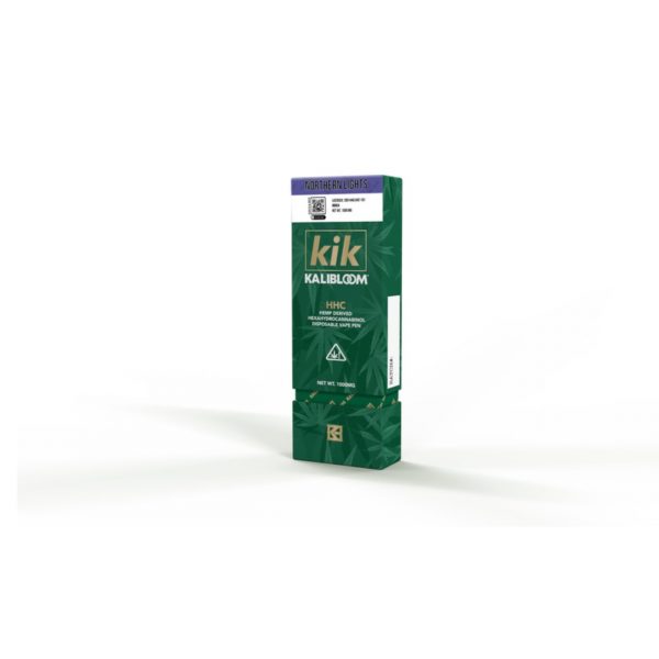 KIK HHC Disposable Vape (1gm). Flavor: Northern Lights