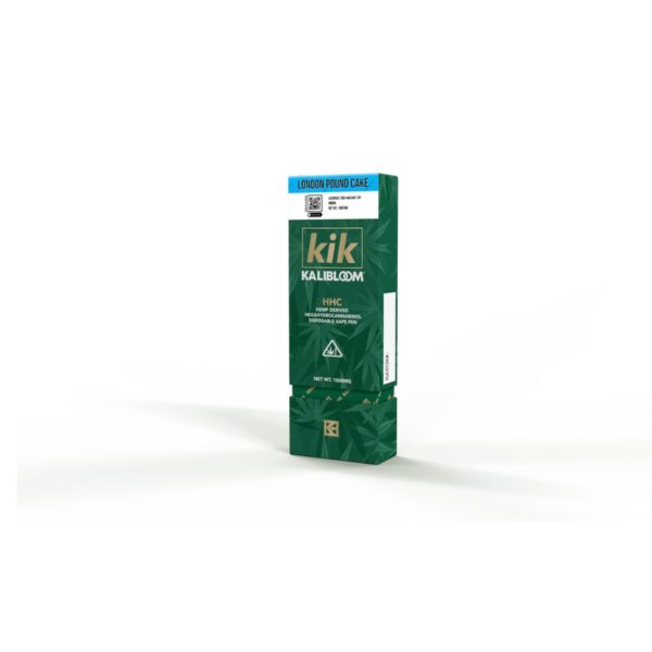 KIK HHC Disposable Vape (1gm). Flavor: London Pound Cake