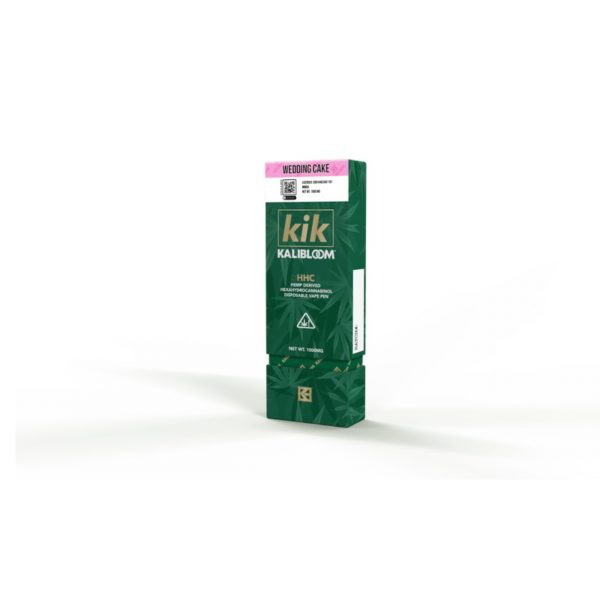 KIK HHC Disposable Vape (1gm). Flavor: Wedding Cake