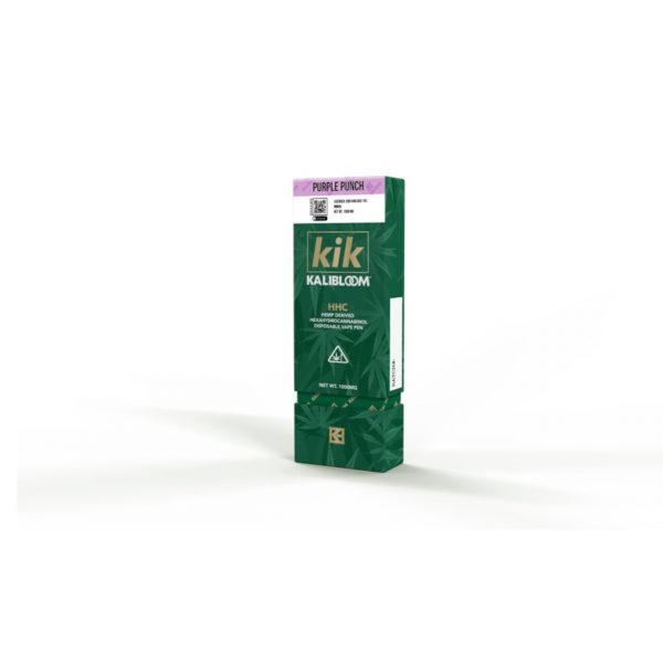 KIK HHC Disposable Vape (1gm). Flavor: Purple Punch