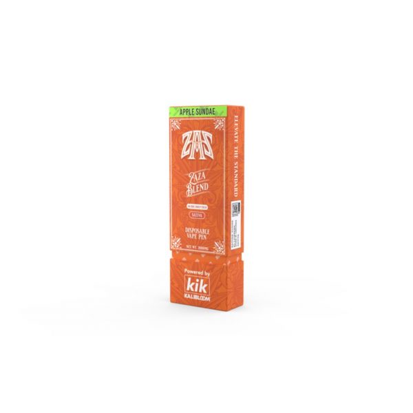 Zaz 2G Disposable. Flavor: Apple Sundae
