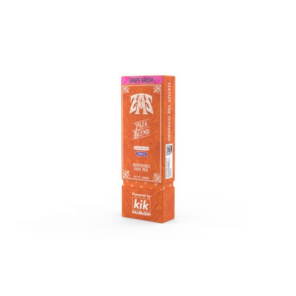 Zaz 2G Disposable. Flavor: Grape Krush