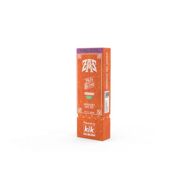 Zaz 2G Disposable. Flavor: Purple Gelato